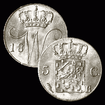 5 Cent 1825B